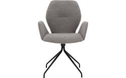 Goossens eetkamerstoel hera grijs stof - 8221077-01 3